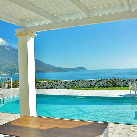 Seafront Villa Kefaloniaprivatevillas 트라페자키 외부 사진