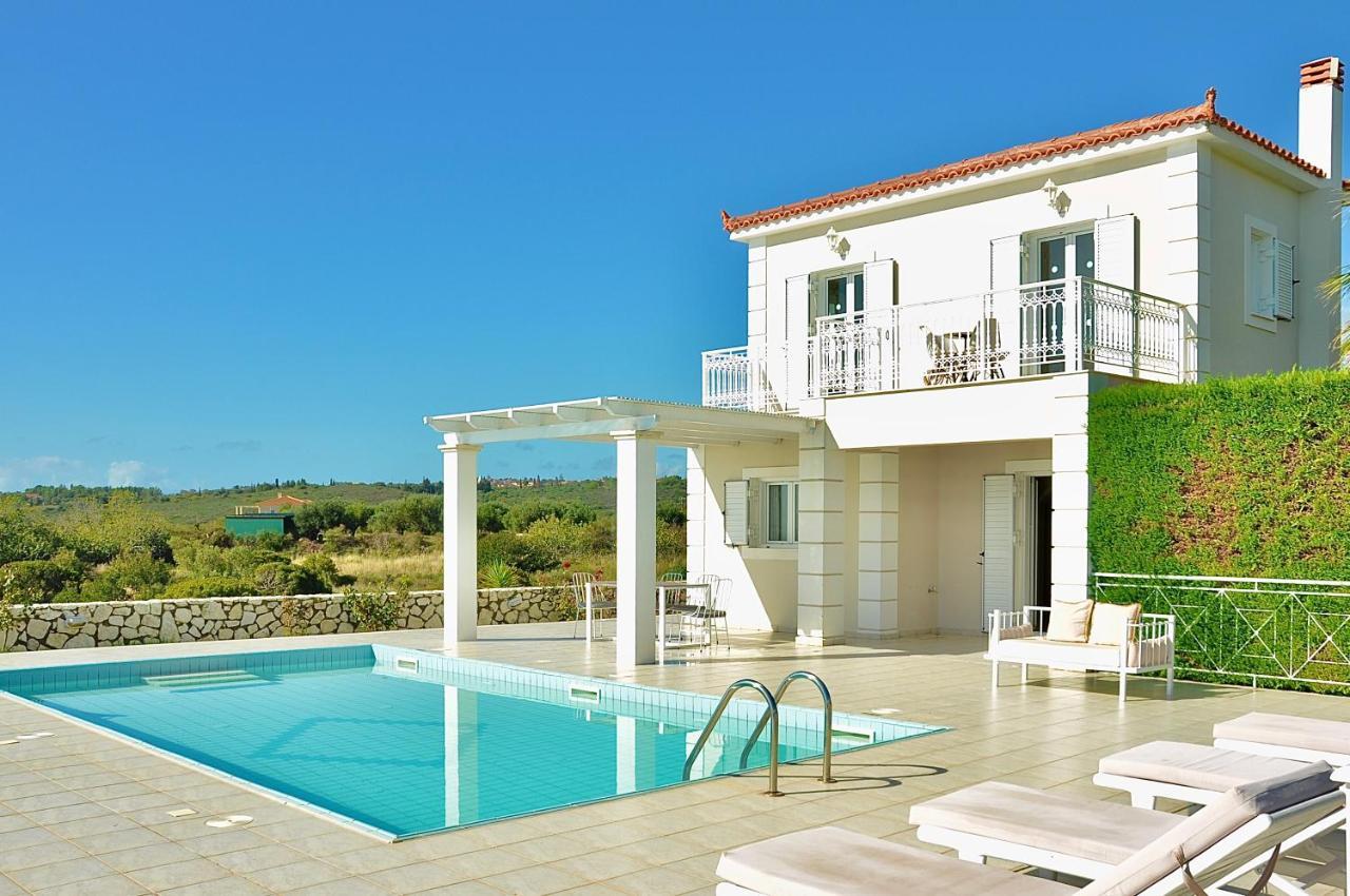 Seafront Villa Kefaloniaprivatevillas 트라페자키 외부 사진