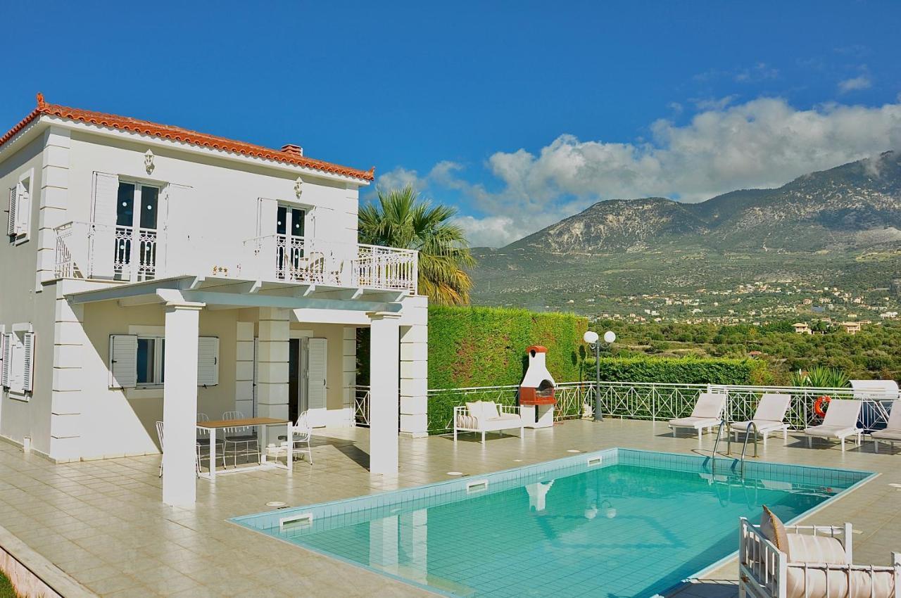 Seafront Villa Kefaloniaprivatevillas 트라페자키 외부 사진