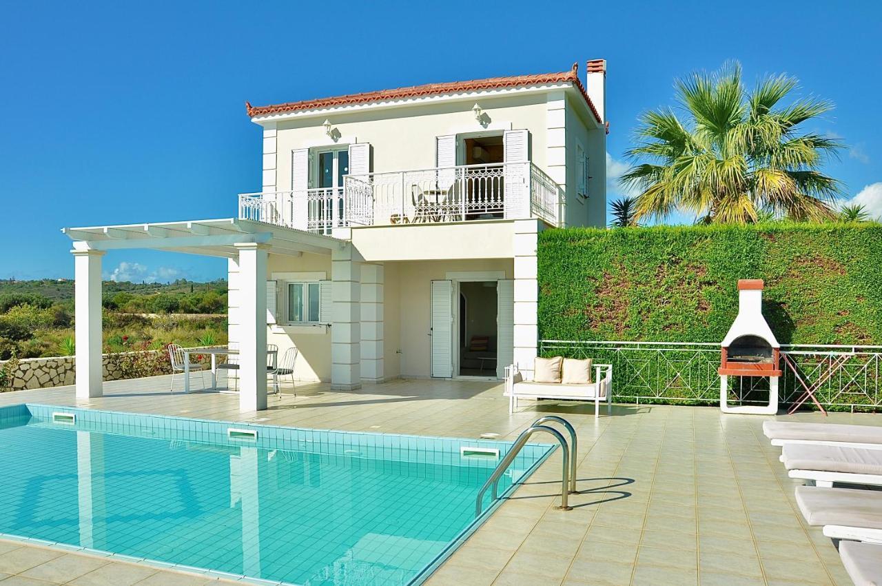 Seafront Villa Kefaloniaprivatevillas 트라페자키 외부 사진